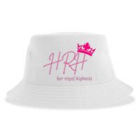 Hrh Her Royal Highness Pink Tiara Sustainable Bucket Hat