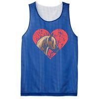 Heart Horse Racing Derby Horse Lovers Jockey Cow Ranchero Cool Gift Mesh Reversible Basketball Jersey Tank