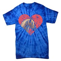 Heart Horse Racing Derby Horse Lovers Jockey Cow Ranchero Cool Gift Tie-Dye T-Shirt