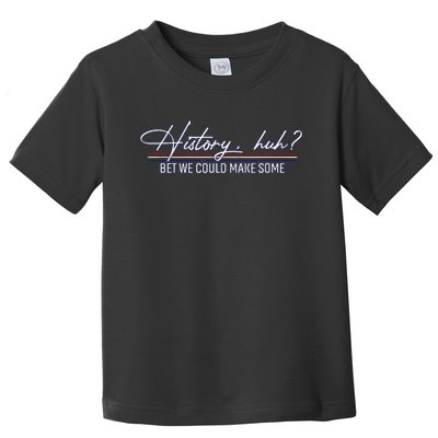 History Huh Red White And Royal Blue LGBT Pride Toddler T-Shirt