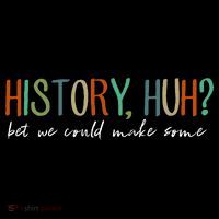 History Huh Red White And Royal Blue 7-Panel Snapback Hat
