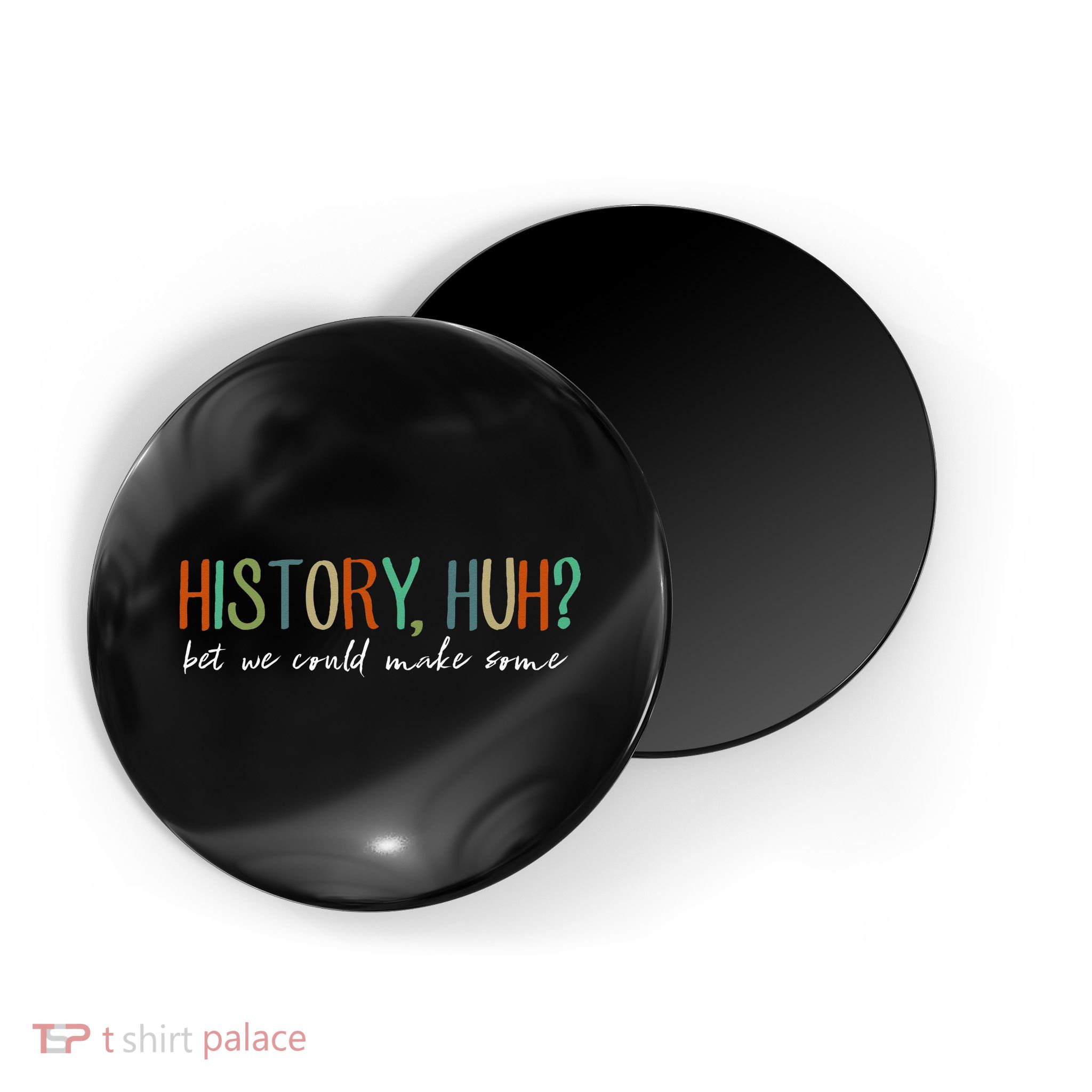 History Huh Red White And Royal Blue Magnet