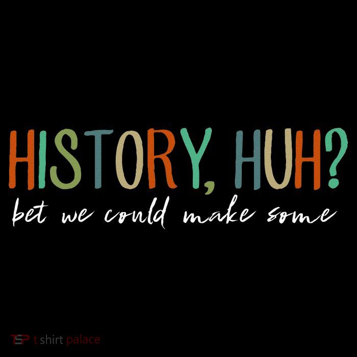 History Huh Red White And Royal Blue Tank Top
