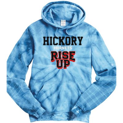 Hickory Hornets Rise Up Hs Tie Dye Hoodie