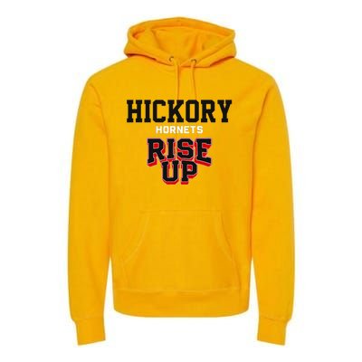 Hickory Hornets Rise Up Hs Premium Hoodie