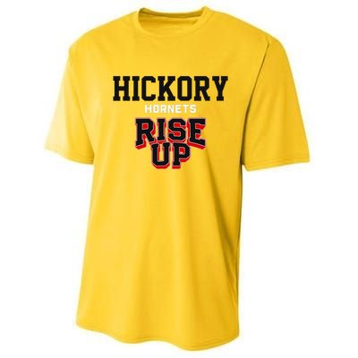 Hickory Hornets Rise Up Hs Performance Sprint T-Shirt