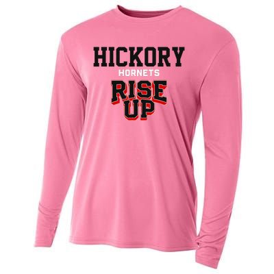 Hickory Hornets Rise Up Hs Cooling Performance Long Sleeve Crew