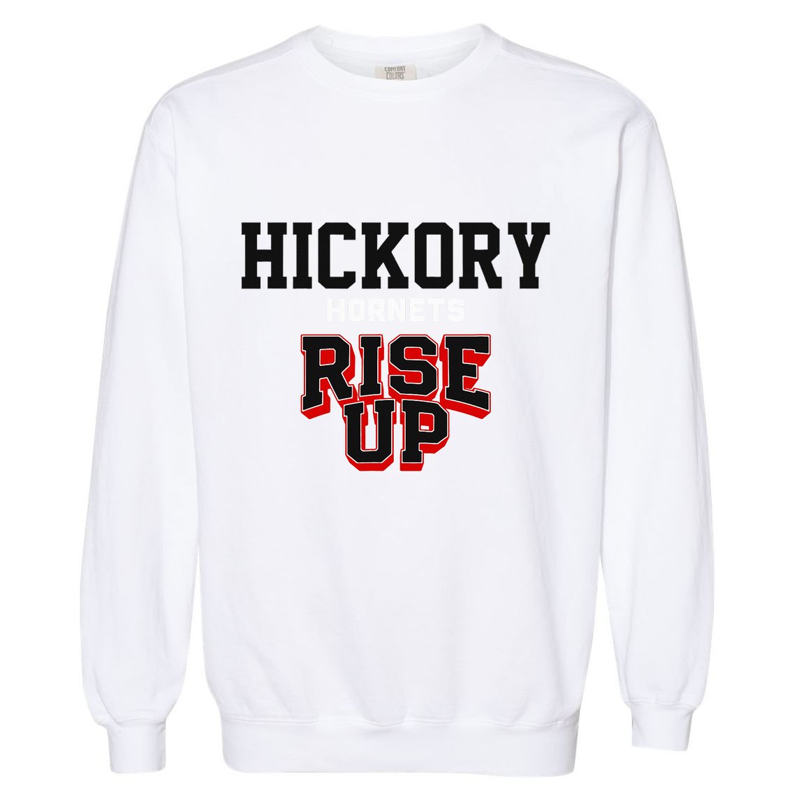 Hickory Hornets Rise Up Hs Garment-Dyed Sweatshirt