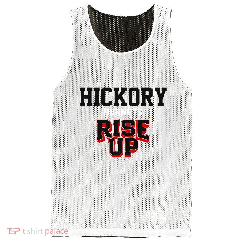 Hickory Hornets Rise Up Hs Mesh Reversible Basketball Jersey Tank