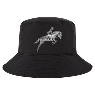 Horse Horseback Riding Women Cool Comfort Performance Bucket Hat