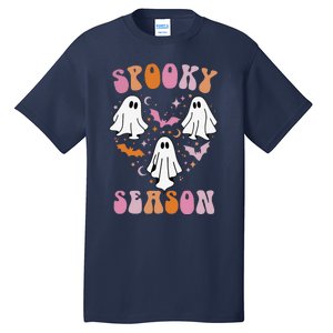 Happy Halloween Retro Groovy Spooky Season Tall T-Shirt