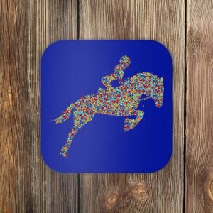 Horse Horseback Riding Women Coaster