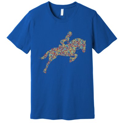 Horse Horseback Riding Women Premium T-Shirt