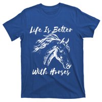 Horses Horseback Riding Clothes Funny Teenager Mom Cute Gift T-Shirt