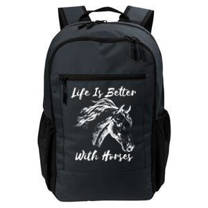 Horses Horseback Riding Clothes Funny Teenager Mom Cute Gift Daily Commute Backpack