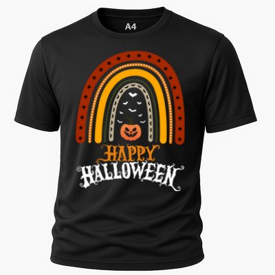 Happy Halloween Rainbow Pumpkin Performance Shirt