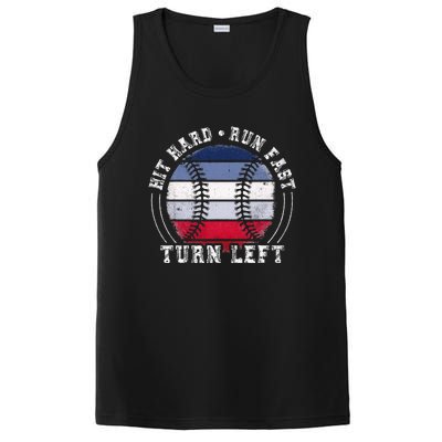 Hit Hard Run Fast Turn Left Baseball Player PosiCharge Competitor Tank