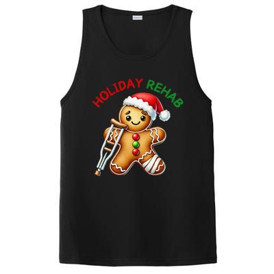 Humorous Holiday Rehab Gingerbread For Ot Pt Slp PosiCharge Competitor Tank