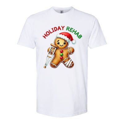 Humorous Holiday Rehab Gingerbread For Ot Pt Slp Softstyle CVC T-Shirt