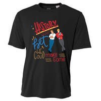 History Huh? Red White And Royal Blue Funny Saying Cooling Performance Crew T-Shirt