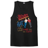 History Huh? Red White And Royal Blue Funny Saying PosiCharge Competitor Tank