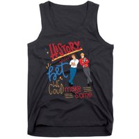 History Huh? Red White And Royal Blue Funny Saying Tank Top