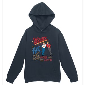 History Huh? Red White And Royal Blue Funny Saying Urban Pullover Hoodie