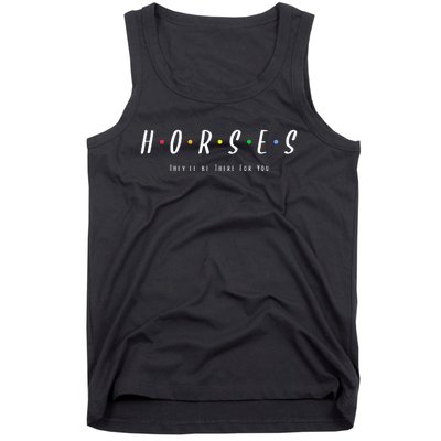 Horses Horseback Riding Equestrians Tank Top