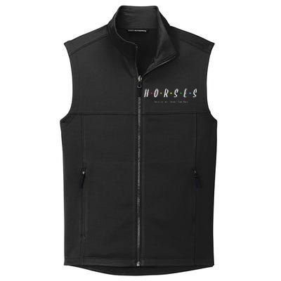 Horses Horseback Riding Equestrians Collective Smooth Fleece Vest