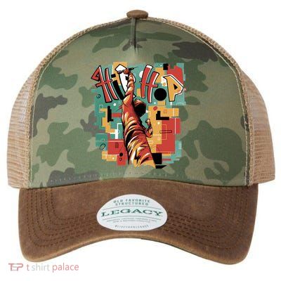 Hip Hop Retro Music Legacy Tie Dye Trucker Hat
