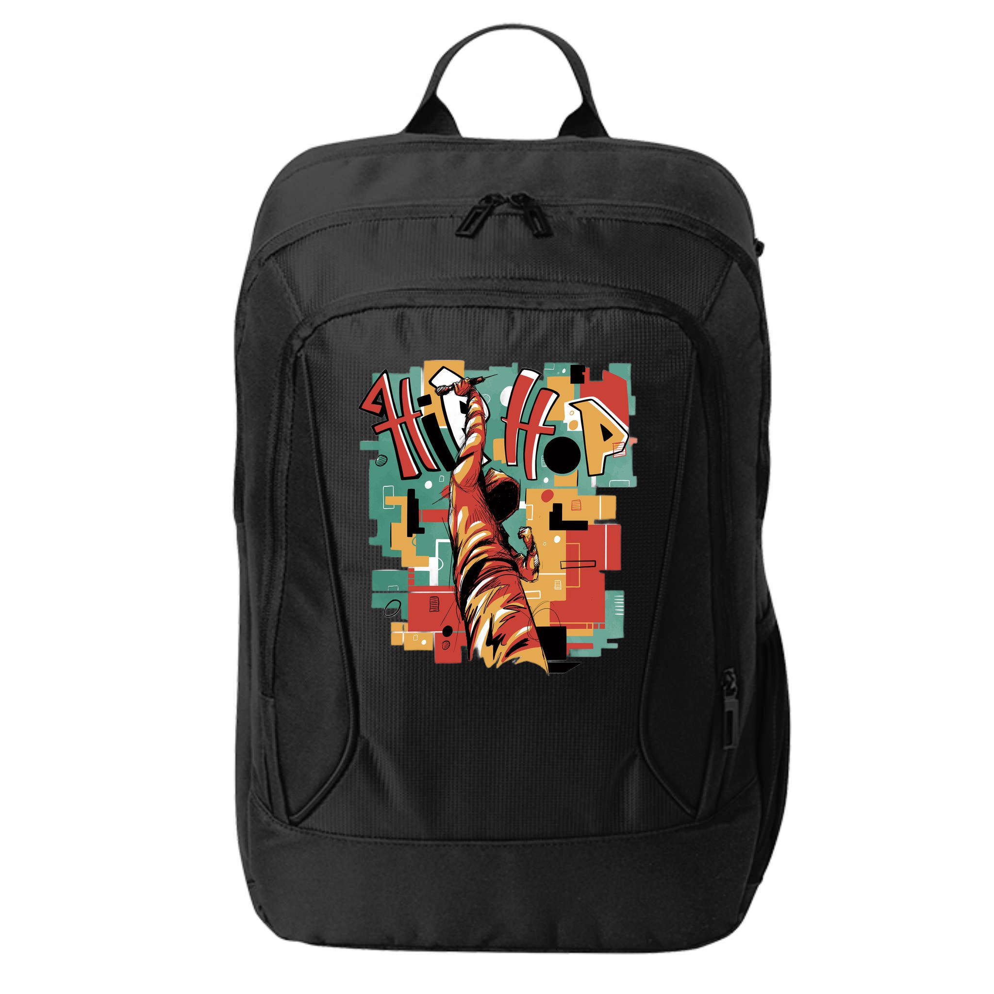 Hip Hop Retro Music City Backpack
