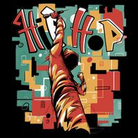 Hip Hop Retro Music City Backpack