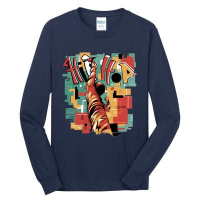 Hip Hop Retro Music Tall Long Sleeve T-Shirt