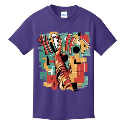 Hip Hop Retro Music Kids T-Shirt