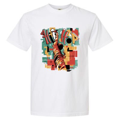 Hip Hop Retro Music Garment-Dyed Heavyweight T-Shirt