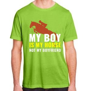 Horse Horseback Riding Gift Adult ChromaSoft Performance T-Shirt