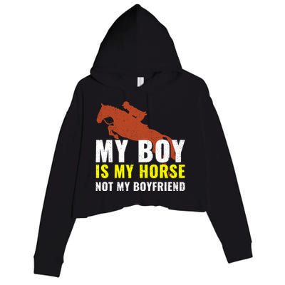 Horse Horseback Riding Gift Crop Fleece Hoodie