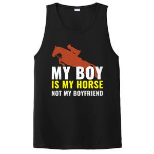 Horse Horseback Riding Gift PosiCharge Competitor Tank