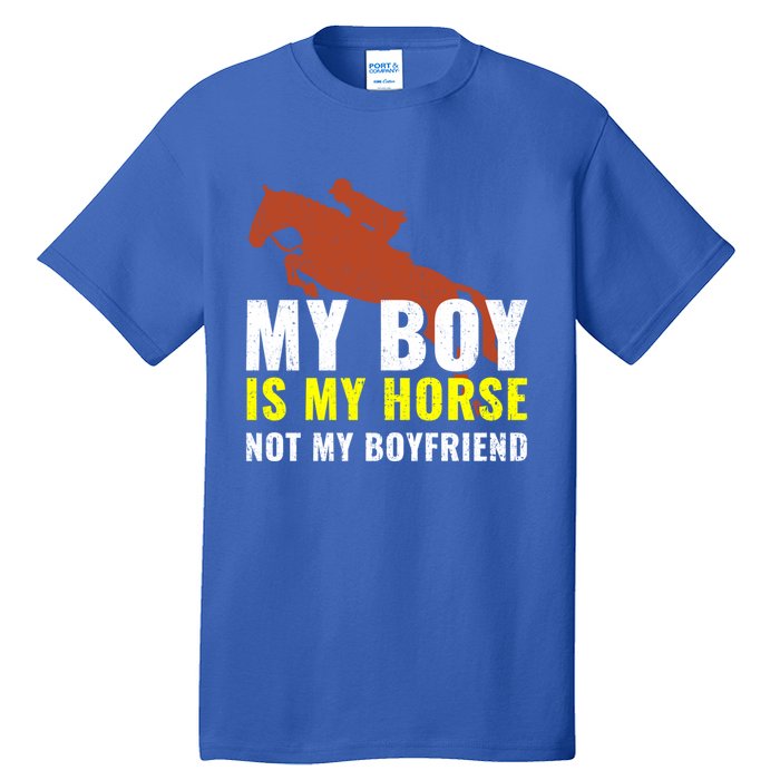 Horse Horseback Riding Gift Tall T-Shirt