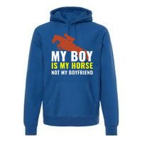 Horse Horseback Riding Gift Premium Hoodie