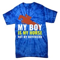 Horse Horseback Riding Gift Tie-Dye T-Shirt