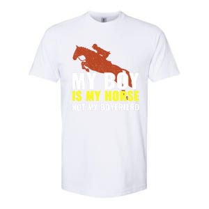 Horse Horseback Riding Gift Softstyle CVC T-Shirt