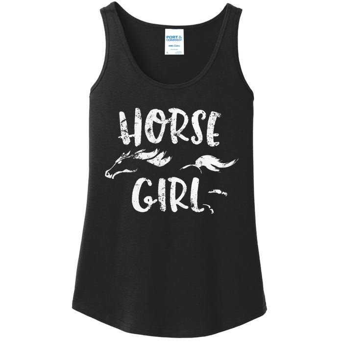 Horse Horseback Riding Equestrian Lover Gifts Ladies Essential Tank