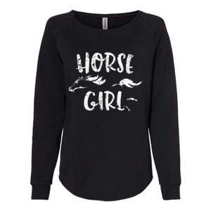 Horse Horseback Riding Equestrian Lover Gifts Womens California Wash Sweatshirt