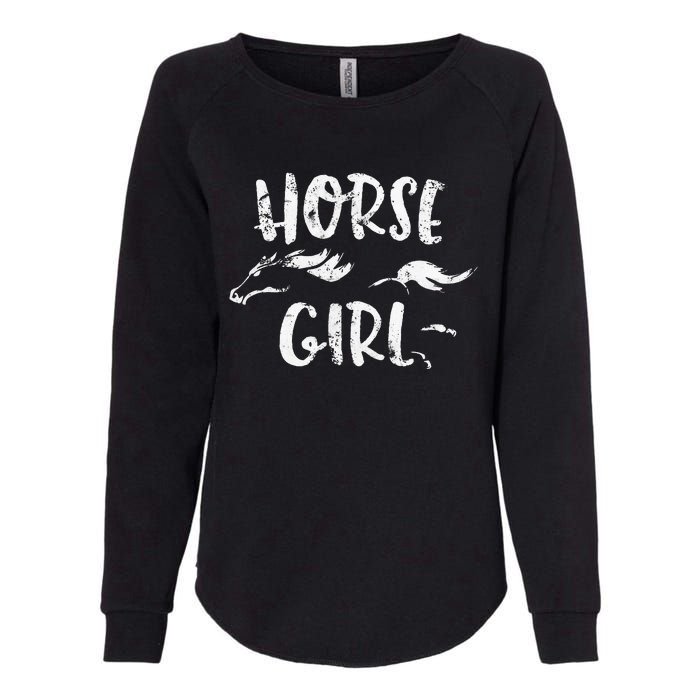 Horse Horseback Riding Equestrian Lover Gifts Womens California Wash Sweatshirt