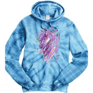 Horse  Horseback Riding Horse Lover Tie Dye Hoodie