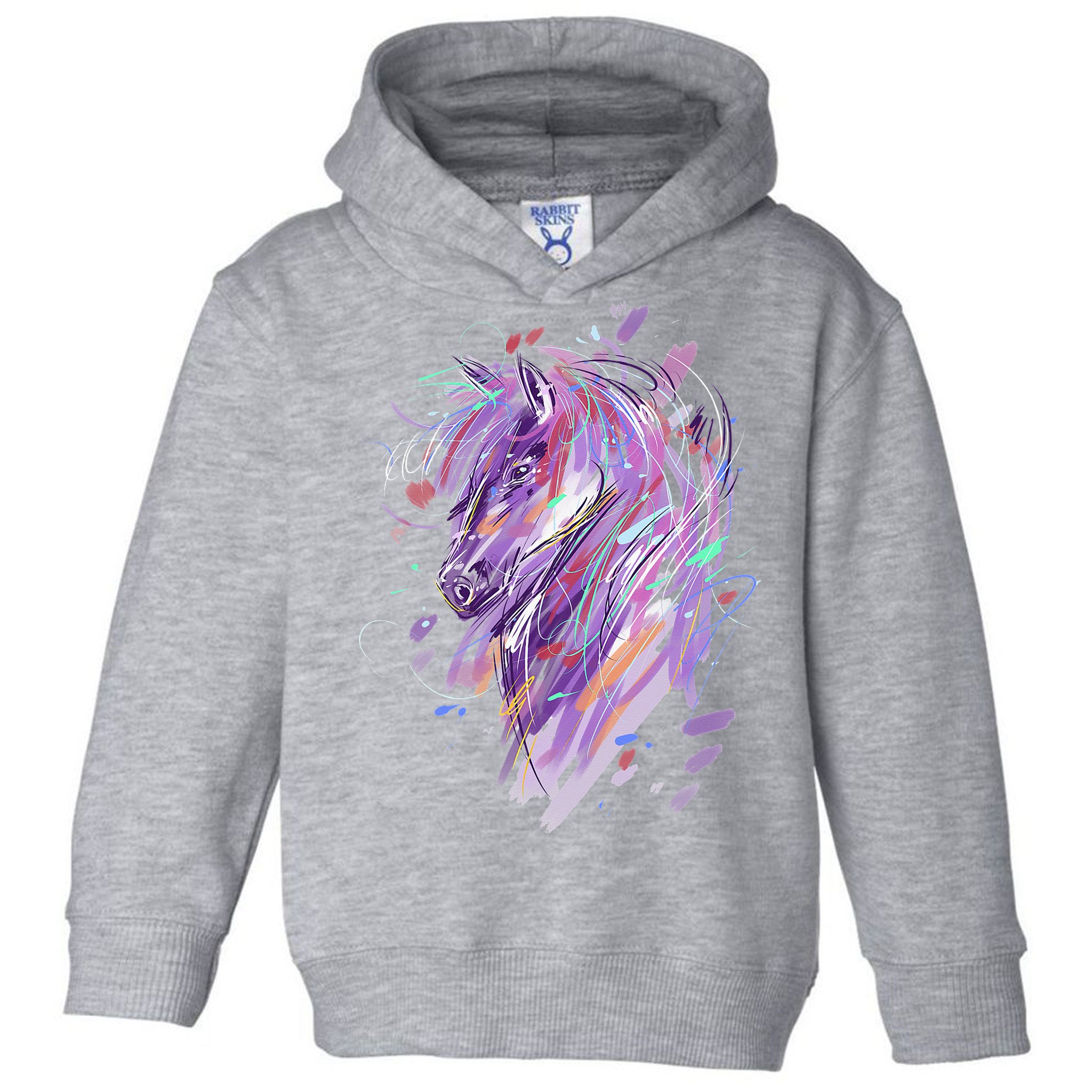 Horse  Horseback Riding Horse Lover Toddler Hoodie