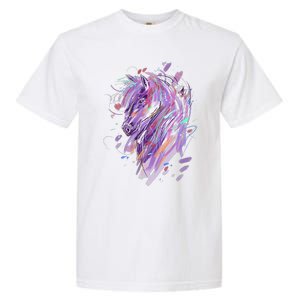 Horse  Horseback Riding Horse Lover Garment-Dyed Heavyweight T-Shirt