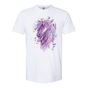 Horse  Horseback Riding Horse Lover Softstyle CVC T-Shirt