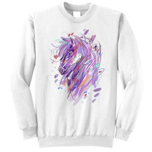 Horse  Horseback Riding Horse Lover Sweatshirt